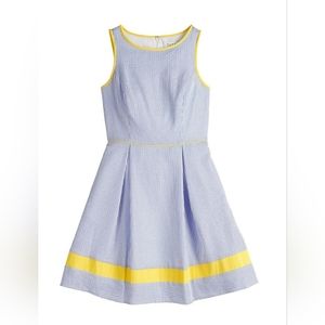 Ellie Blue and Yellow Dress size Small